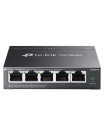 TP-Link Omada ES205GP switch Gestionado Gigabit Ethernet (10/100/1000) Energía sobre Ethernet (PoE) Negro