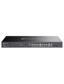 TP-Link Omada ES220GMP switch Gestionado L2 Gigabit Ethernet (10/100/1000) Energía sobre Ethernet (PoE) Negro