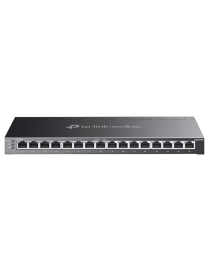 TP-Link Omada SG2016P switch Gestionado L2/L2+ Gigabit Ethernet (10/100/1000) Energía sobre Ethernet (PoE) Negro