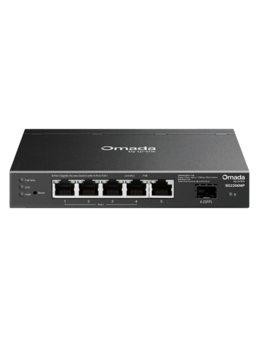 TP-Link Omada SG2206MP switch L2 Gigabit Ethernet (10/100/1000) Energía sobre Ethernet (PoE)