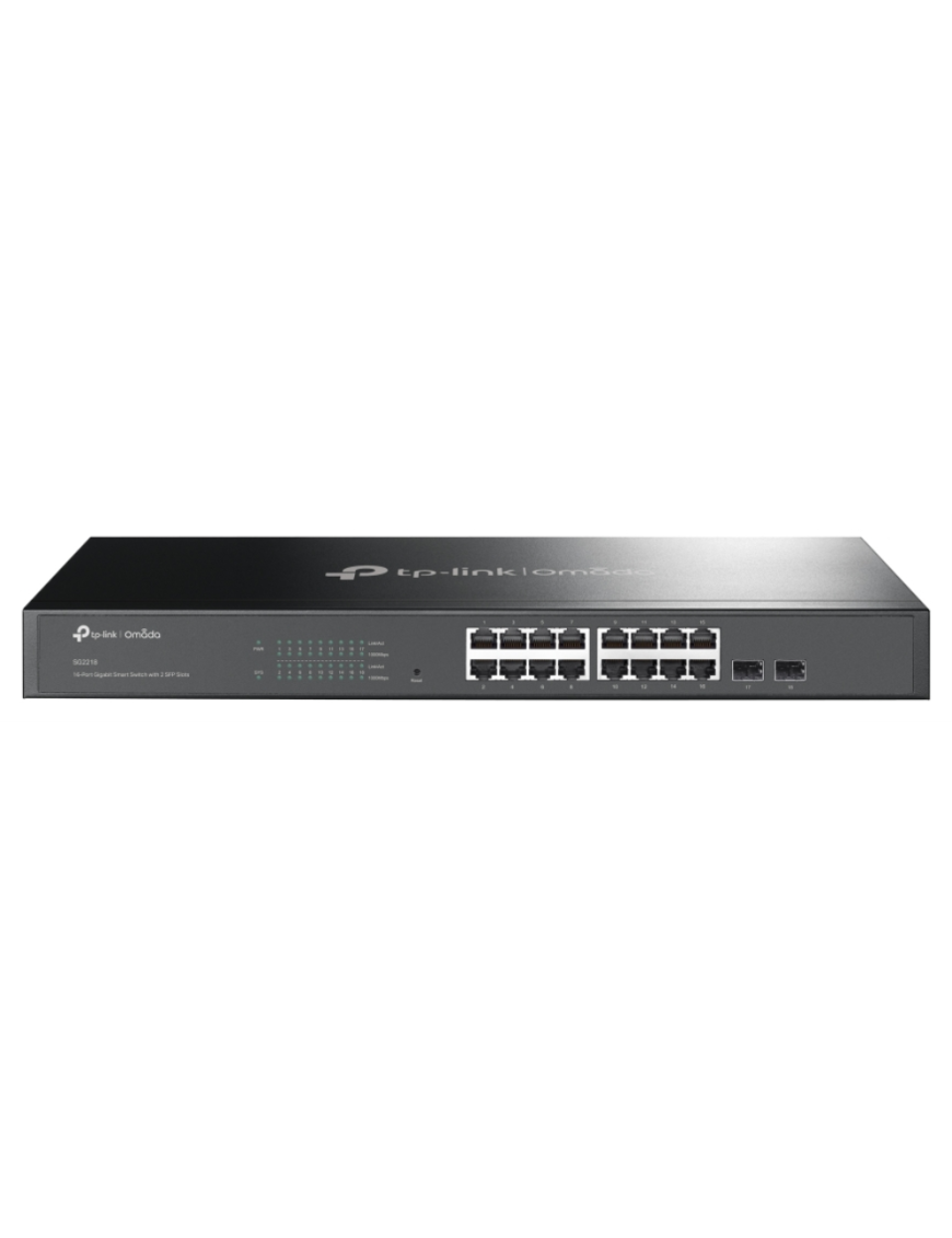 TP-Link Omada SG2218 switch Gestionado L2/L2+ Gigabit Ethernet (10/100/1000) 1U Negro