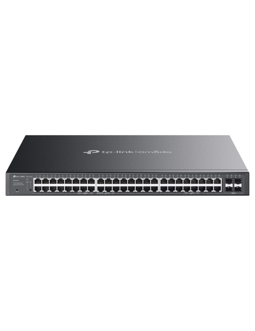 TP-Link Omada SG2452LP switch Gestionado L2/L2+ Gigabit Ethernet (10/100/1000) Energía sobre Ethernet (PoE) 1U Negro