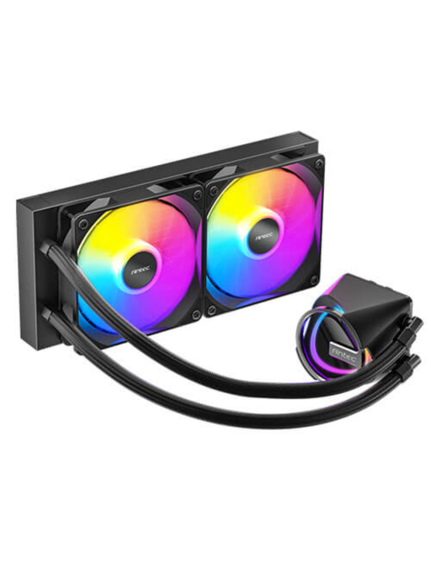 Antec Skeleton 240 Procesador Sistema de refrigeración líquida todo en uno 12 cm Negro