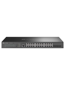 TP-Link Omada SG3428XPP-M2 switch Gestionado L2+ 2.5G Ethernet (100/1000/2500) Energía sobre Ethernet (PoE) 1U Negro