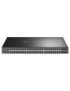 TP-Link Omada SG3452P switch Gestionado L2/L3 Gigabit Ethernet (10/100/1000) Energía sobre Ethernet (PoE) 1U Negro