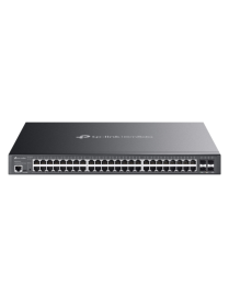 TP-Link Omada SG3452XMPP switch Gestionado L2+ Gigabit Ethernet (10/100/1000) Energía sobre Ethernet (PoE) 1U Negro