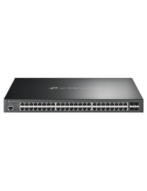 TP-Link Omada SG3452XP switch Gestionado L2+ Gigabit Ethernet (10/100/1000) Energía sobre Ethernet (PoE) 1U Negro
