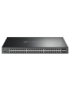 TP-Link Omada SG3452XP switch Gestionado L2+ Gigabit Ethernet (10/100/1000) Energía sobre Ethernet (PoE) 1U Negro
