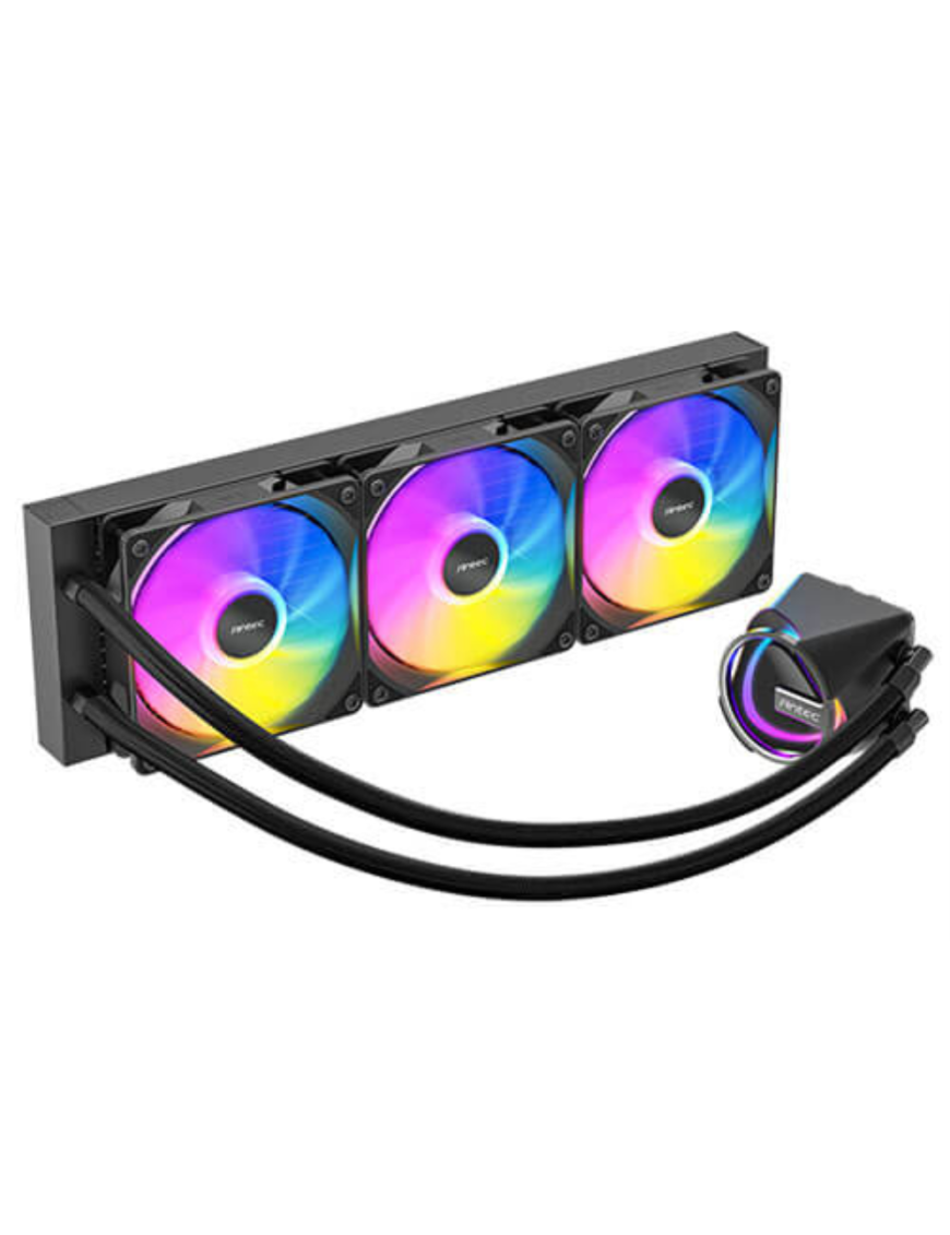 Antec Skeleton 360 Procesador Sistema de refrigeración líquida todo en uno 12 cm Negro