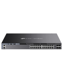 TP-Link Omada SG6428XHP switch Gestionado L3 Gigabit Ethernet (10/100/1000) Energía sobre Ethernet (PoE) 1U Negro