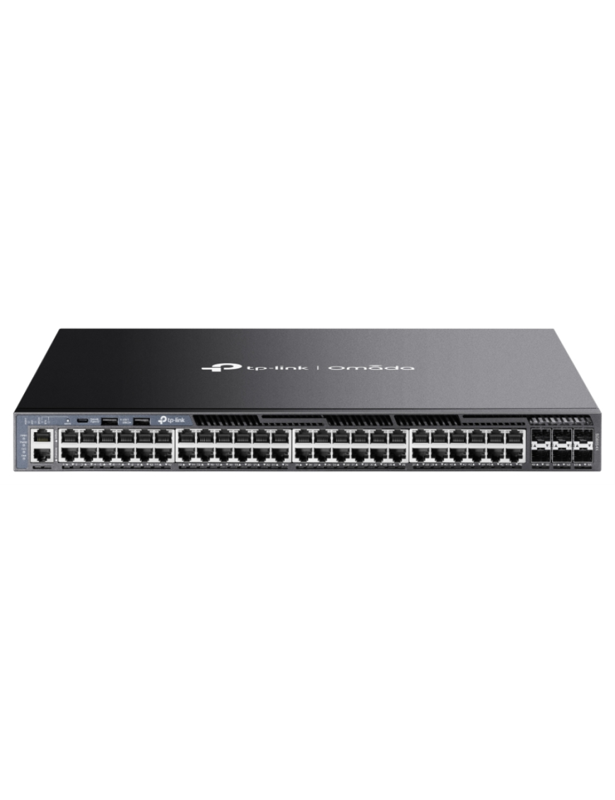 TP-Link Omada SG6654X switch Gestionado L3 Gigabit Ethernet (10/100/1000) 1U Negro