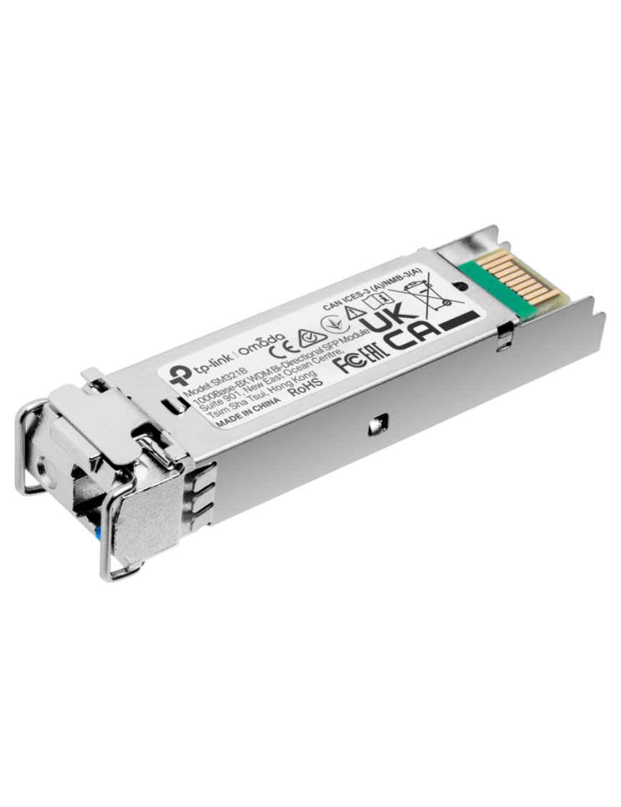 TP-Link Omada SM321B red modulo transceptor Fibra óptica 1250 Mbit/s SFP