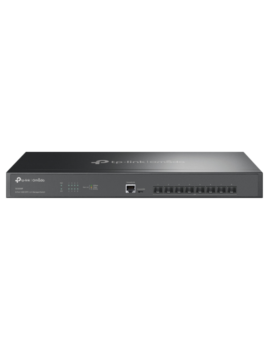 TP-Link Omada SX3008F switch Gestionado L2/L3 Negro
