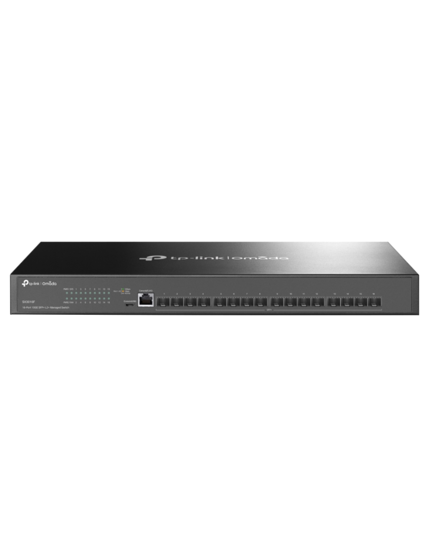 TP-Link Omada SX3016F switch Gestionado L2+/L3 Negro