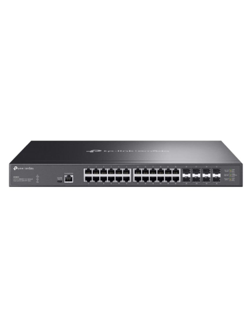 TP-Link Omada SX3832 switch Gestionado L2/L2+ 10G Ethernet (100/1000/10000) 1U Negro
