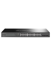 TP-Link Omada TL-SG2428P Gestionado L2/L2+ Gigabit Ethernet (10/100/1000) Energía sobre Ethernet (PoE) 1U Negro