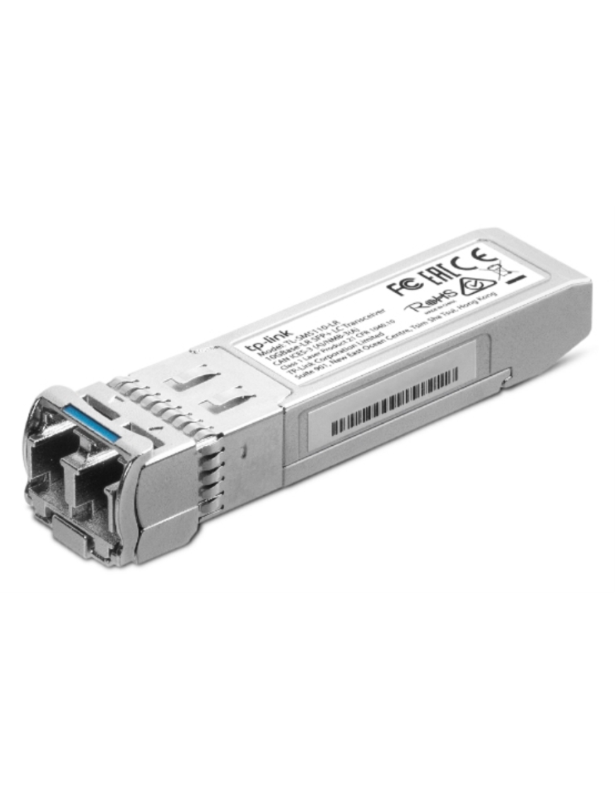 TP-Link SM5110-LR red modulo transceptor Fibra óptica 10000 Mbit/s SFP+ 1310 nm