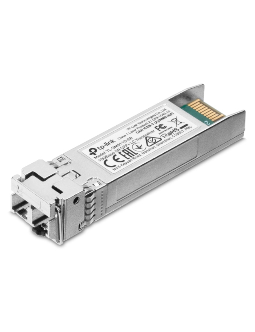 TP-Link SM6110-SR red modulo transceptor Fibra óptica 10000 Mbit/s SFP+ 850 nm