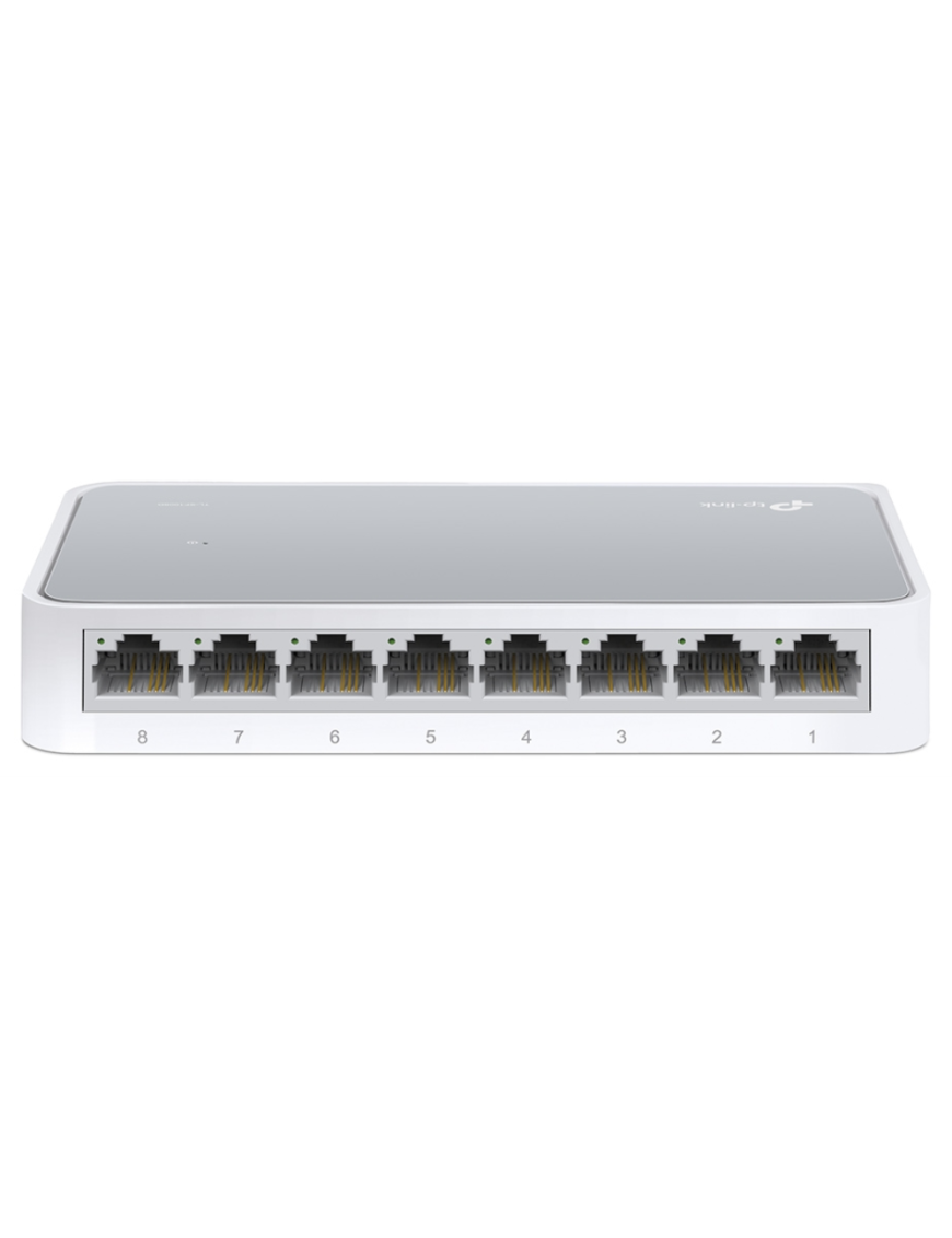 TP-Link TL-SF1008D No administrado Fast Ethernet (10/100) Blanco