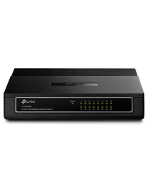 TP-Link TL-SF1016D No administrado Fast Ethernet (10/100) Negro