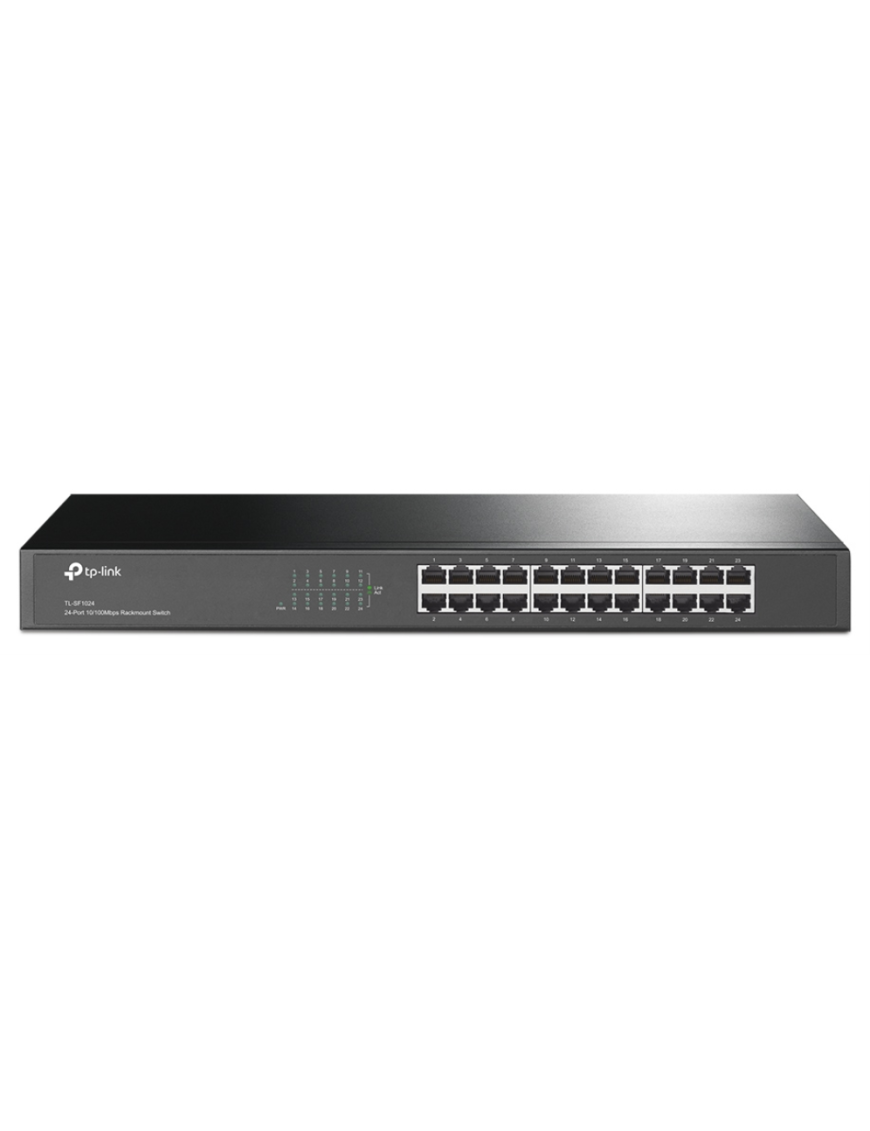 TP-Link TL-SF1024 No administrado Fast Ethernet (10/100) 1U Gris