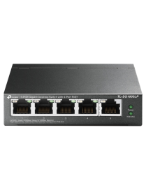 TP-Link TL-SG1005LP switch No administrado Gigabit Ethernet (10/100/1000) Energía sobre Ethernet (PoE) Negro