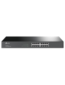 TP-Link TL-SG1016 No administrado Gigabit Ethernet (10/100/1000) 1U Negro