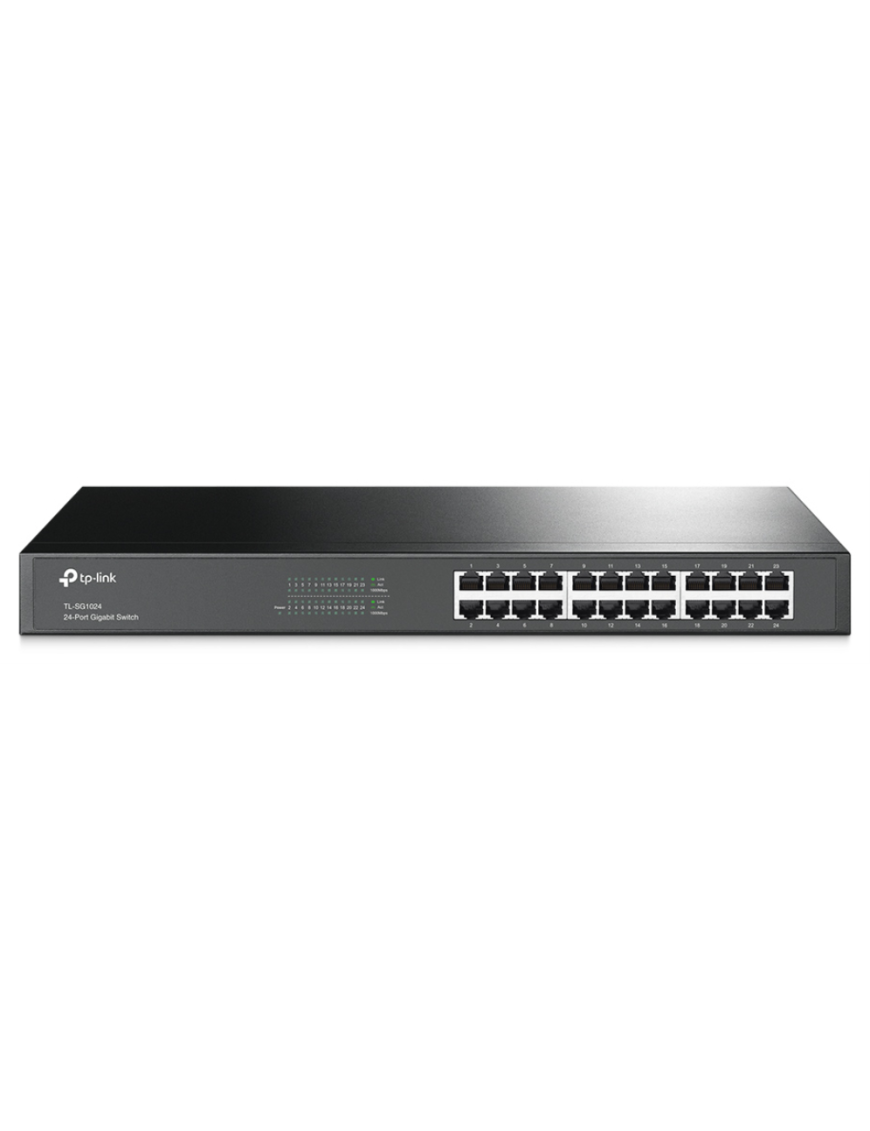 TP-Link TL-SG1024 switch No administrado L2 Gigabit Ethernet (10/100/1000) Negro