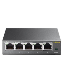 TP-Link TL-SG105E Gestionado L2 Gigabit Ethernet (10/100/1000) Negro