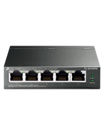 TP-Link TL-SG105PE switch Gestionado L2 Gigabit Ethernet (10/100/1000) Energía sobre Ethernet (PoE) Negro