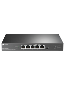 TP-Link TL-SG105PP-M2 switch No administrado Gigabit Ethernet (10/100/1000) Energía sobre Ethernet (PoE) Negro