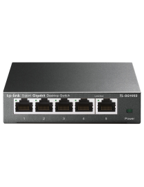 TP-Link TL-SG105S No administrado Gigabit Ethernet (10/100/1000) Negro