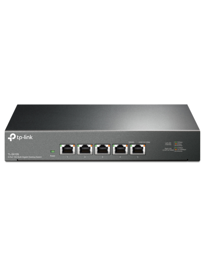 TP-Link TL-SX105 switch No administrado 10G Ethernet (100/1000/10000) Negro