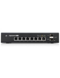 Ubiquiti EdgeSwitch 8 Gestionado Gigabit Ethernet (10/100/1000) Energía sobre Ethernet (PoE) Negro