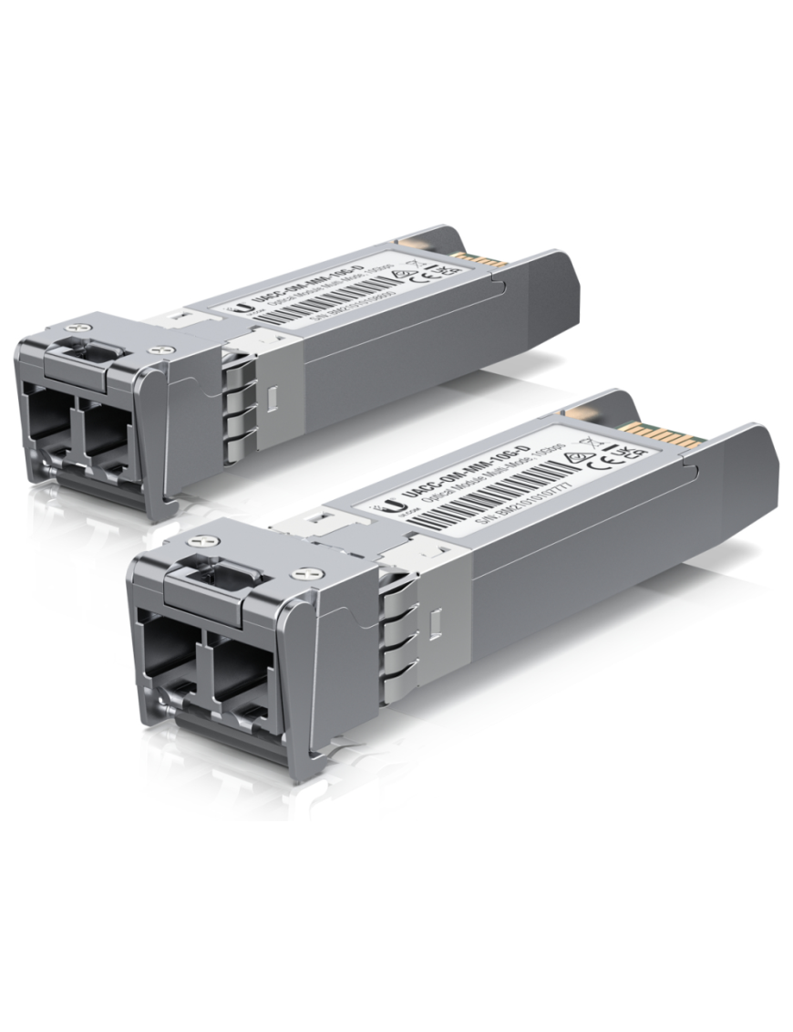Ubiquiti UACC-OM-MM-10G-D-20 red modulo transceptor Fibra óptica 10000 Mbit/s SFP 850 nm