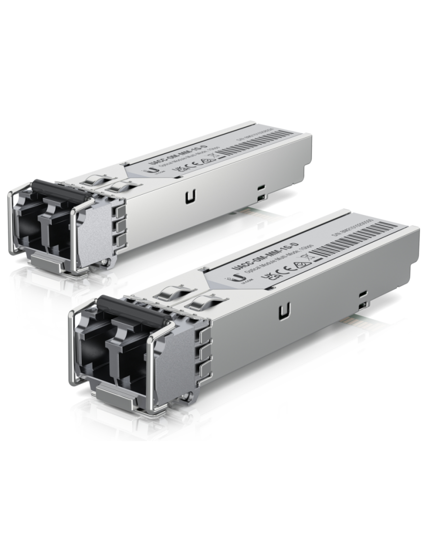 Ubiquiti UACC-OM-MM-1G-D-20 red modulo transceptor Fibra óptica 1250 Mbit/s SFP 850 nm