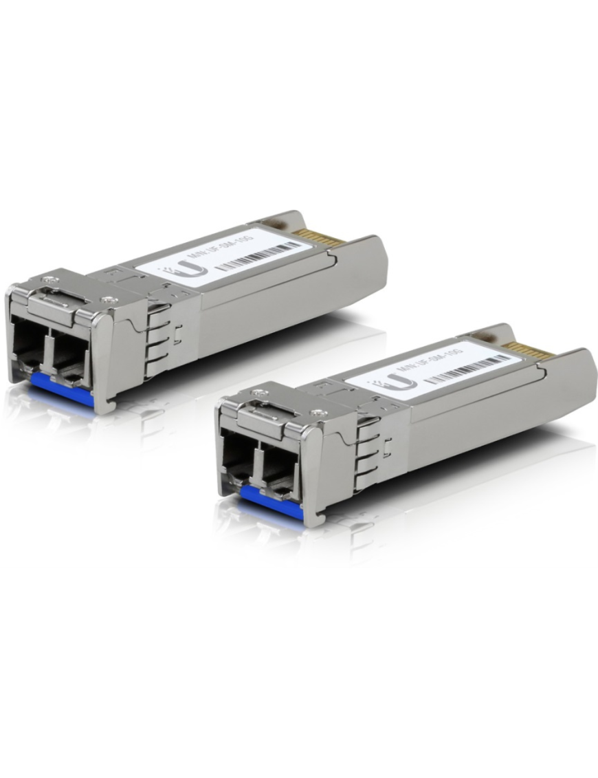 Ubiquiti UACC-OM-SM-10G-D-2 red modulo transceptor Fibra óptica 10000 Mbit/s SFP+ 1310 nm