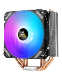 Antec A400i Conjunto de chips Refrigerador de aire 12 cm Negro, Cobre, Plata 1 pieza(s)