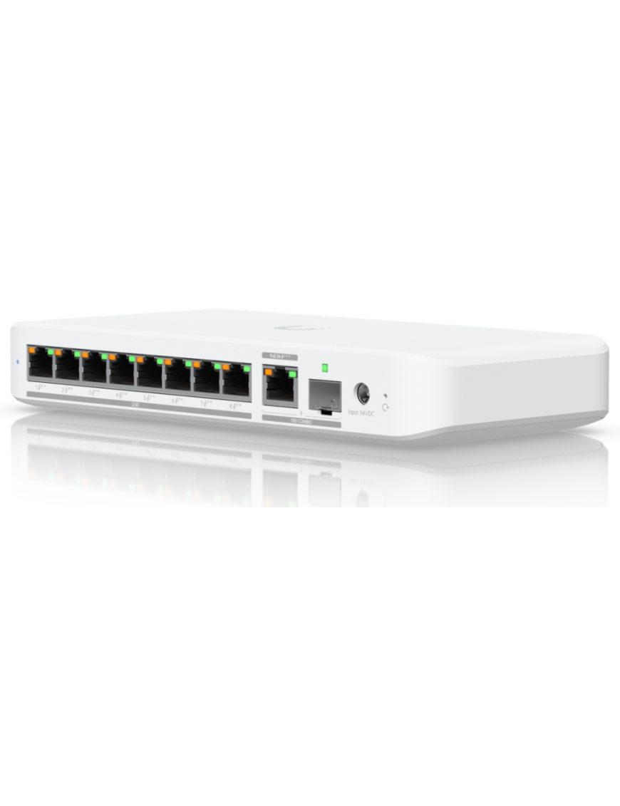 Ubiquiti UniFi Flex 2.5G PoE Gestionado L2 2.5G Ethernet (100/1000/2500) Energía sobre Ethernet (PoE) Montaje en pared/escritori