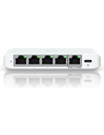 Ubiquiti UniFi Flex Mini 2.5G Gestionado 2.5G Ethernet (100/1000/2500) Energía sobre Ethernet (PoE) Escritorio Blanco