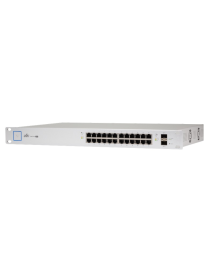 Ubiquiti UniFi US-24-250W switch Gestionado Gigabit Ethernet (10/100/1000) Energía sobre Ethernet (PoE) 1U Plata