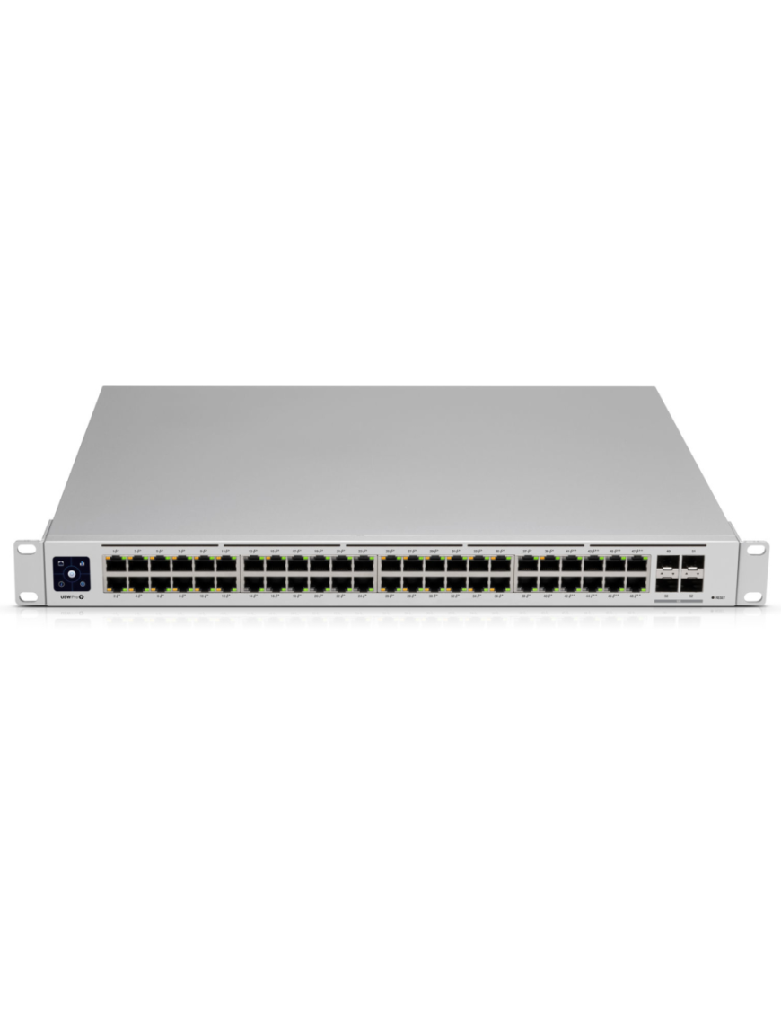 Ubiquiti UniFi USW-PRO-48 switch Gestionado L2/L3 Gigabit Ethernet (10/100/1000) 1U Plata
