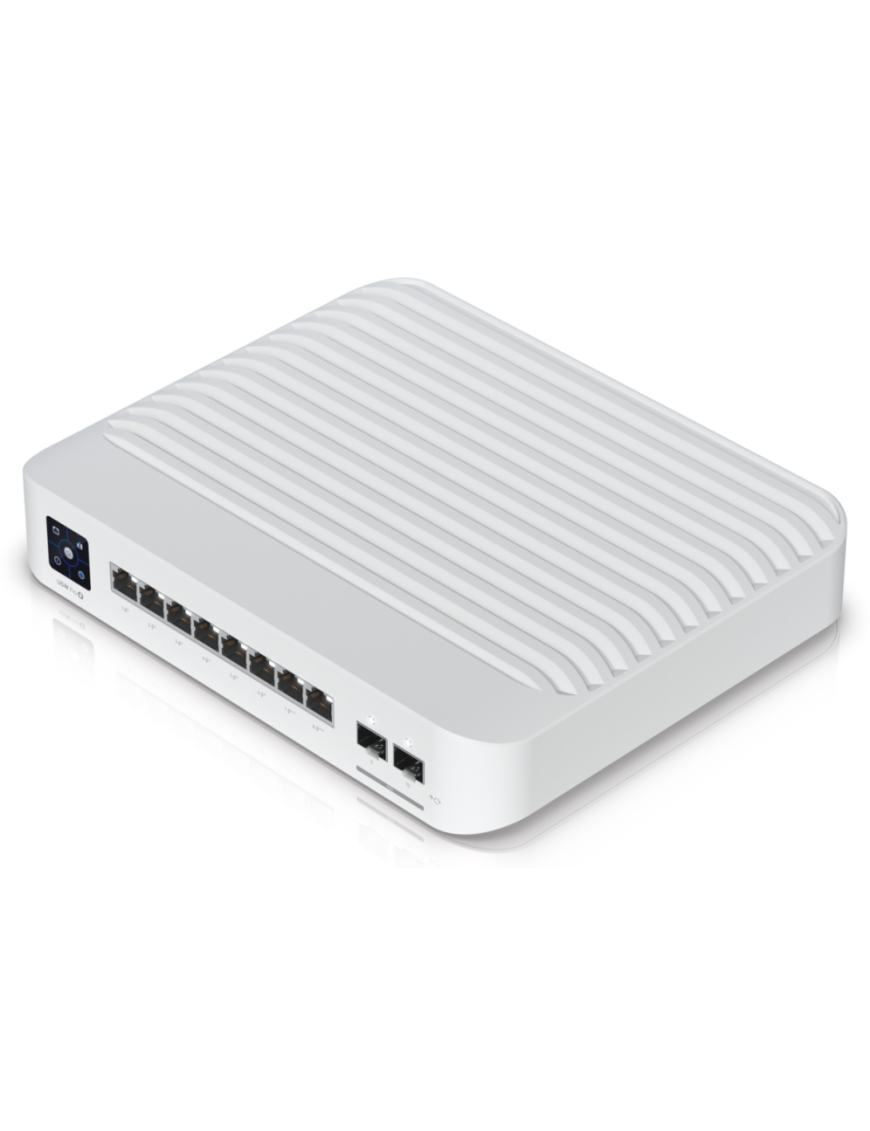 Ubiquiti UniFi USW-PRO-8-POE switch Gestionado L2/L3 Gigabit Ethernet (10/100/1000) Energía sobre Ethernet (PoE) 1U Blanco