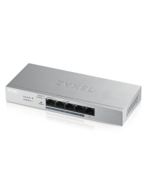 Zyxel GS1200-5HP v2 Gestionado Gigabit Ethernet (10/100/1000) Energía sobre Ethernet (PoE) Gris