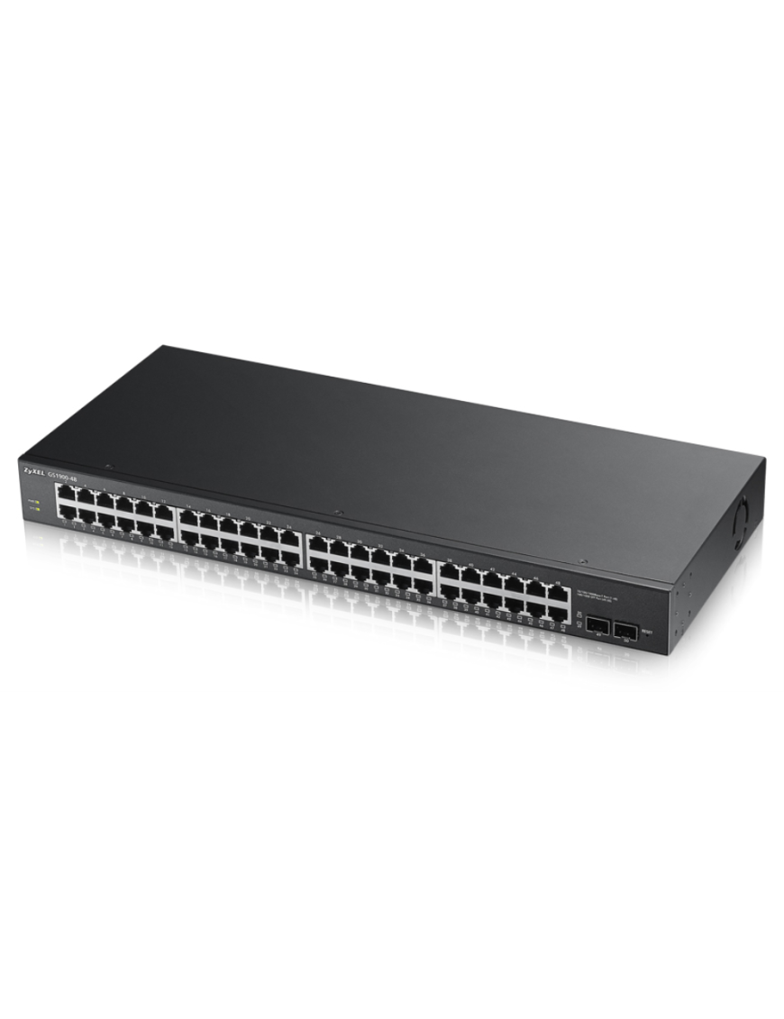 Zyxel GS1900-48-EU0102F switch L2 Gigabit Ethernet (10/100/1000) Negro