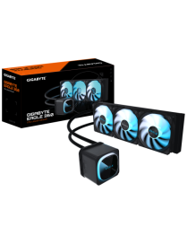 GIGABYTE EAGLE 360 Refrigeración Líquida para CPU - 3x120mm Ventiladores ARGB, pantalla LCD a color, DAISY-CHAIN, Compatible con