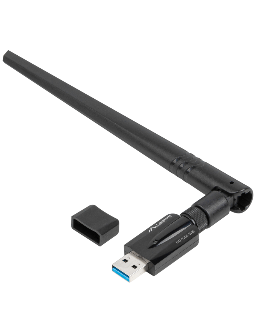 Lanberg NC-1200-WIE adaptador y tarjeta de red Interno WLAN 1200 Mbit/s