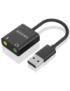 AISENS A106-0769 cambiador de género para cable 2x 3.5 mm