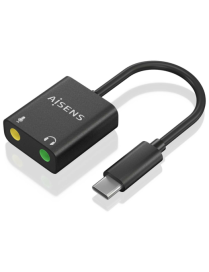 AISENS A109-0767 cambiador de género para cable 2x 3.5 mm
