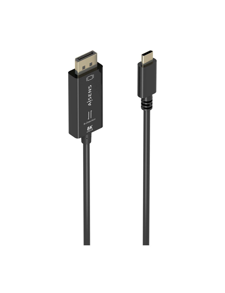 AISENS A109-0879 adaptador de cable de vídeo 1,8 m USB Tipo C